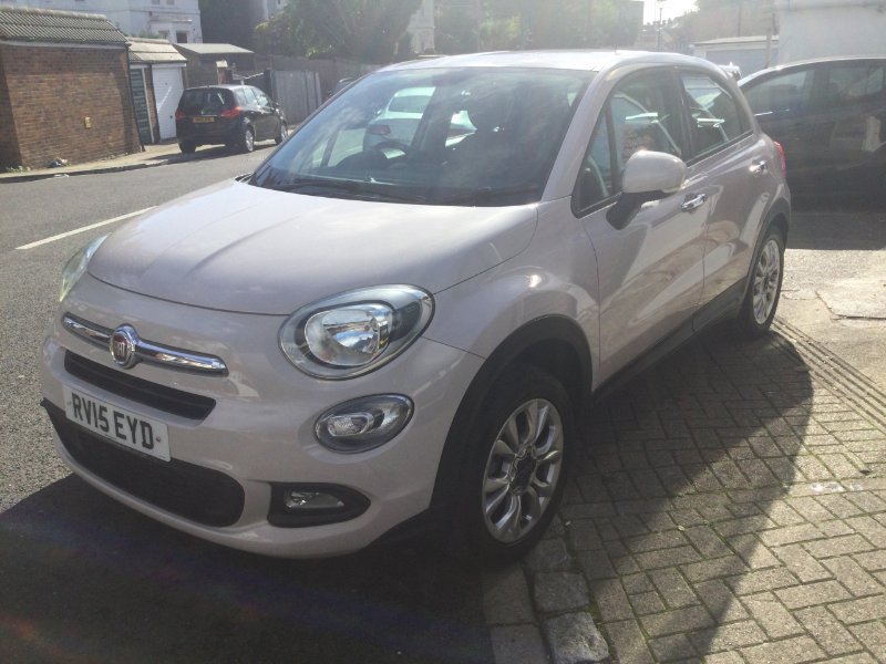 Grey 2015 Fiat 500X 1.4 MultiAir Pop Star SUV 5dr Petrol Manual Euro 6 s/s 140 ps in Southsea
