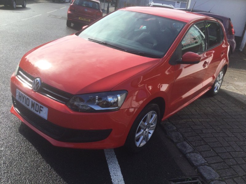 Red Volkswagen Polo 1.4 SE Hatchback 5dr Petrol Manual Euro 5 85 ps